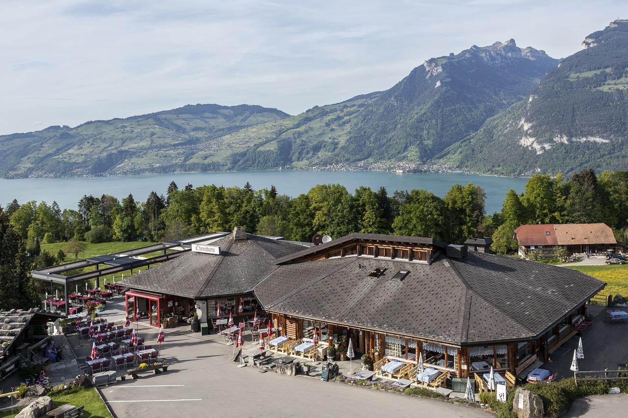切迷胡特酒店 Aeschi Bei Spiez 外观 照片